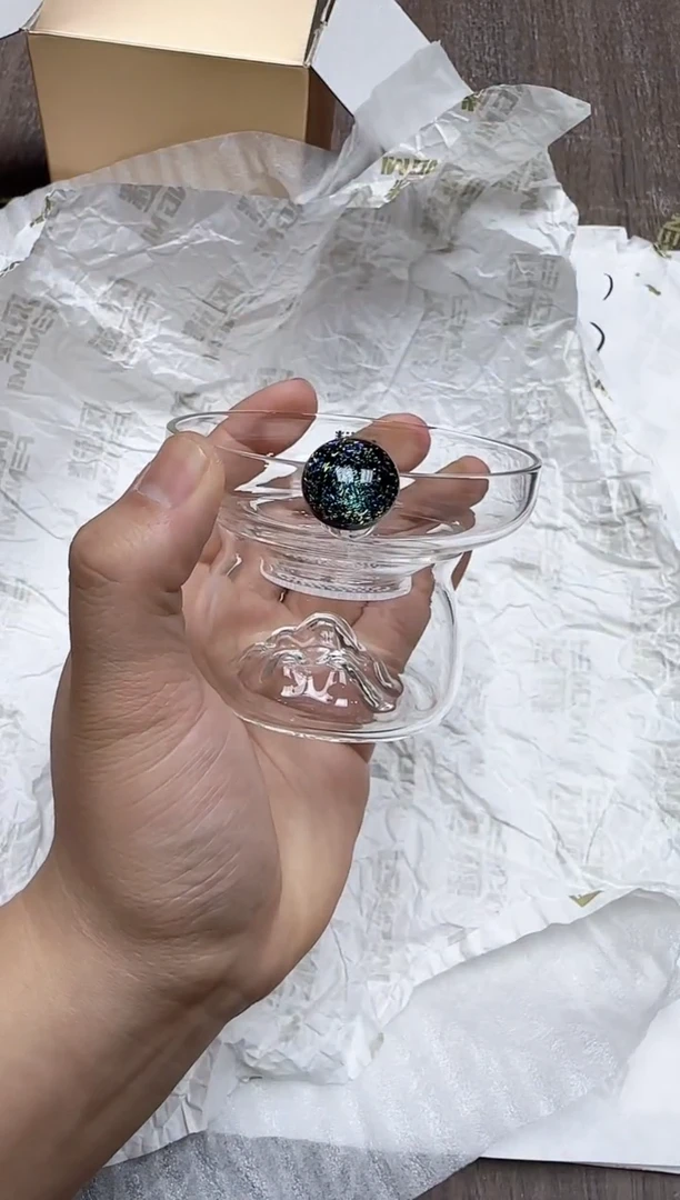 【闪购商品】其他风谜璀璨观山茶漏透明