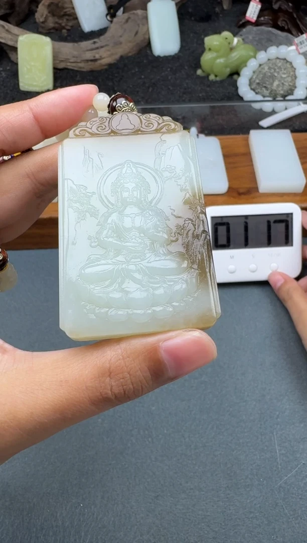 颈饰未镶嵌和田玉1