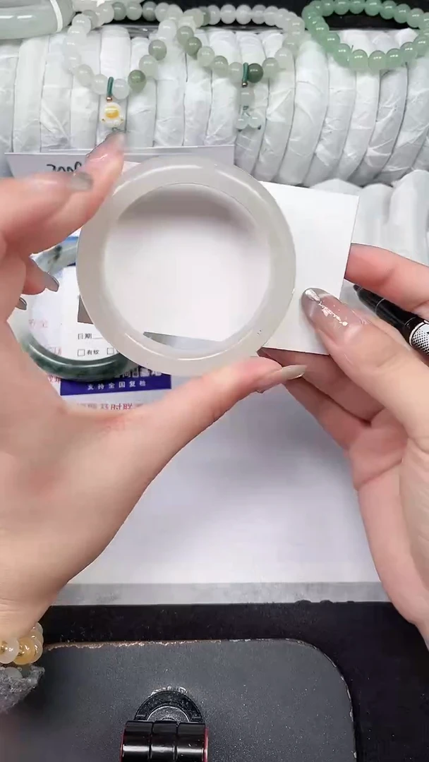 未镶嵌手镯石英质玉226-52/53