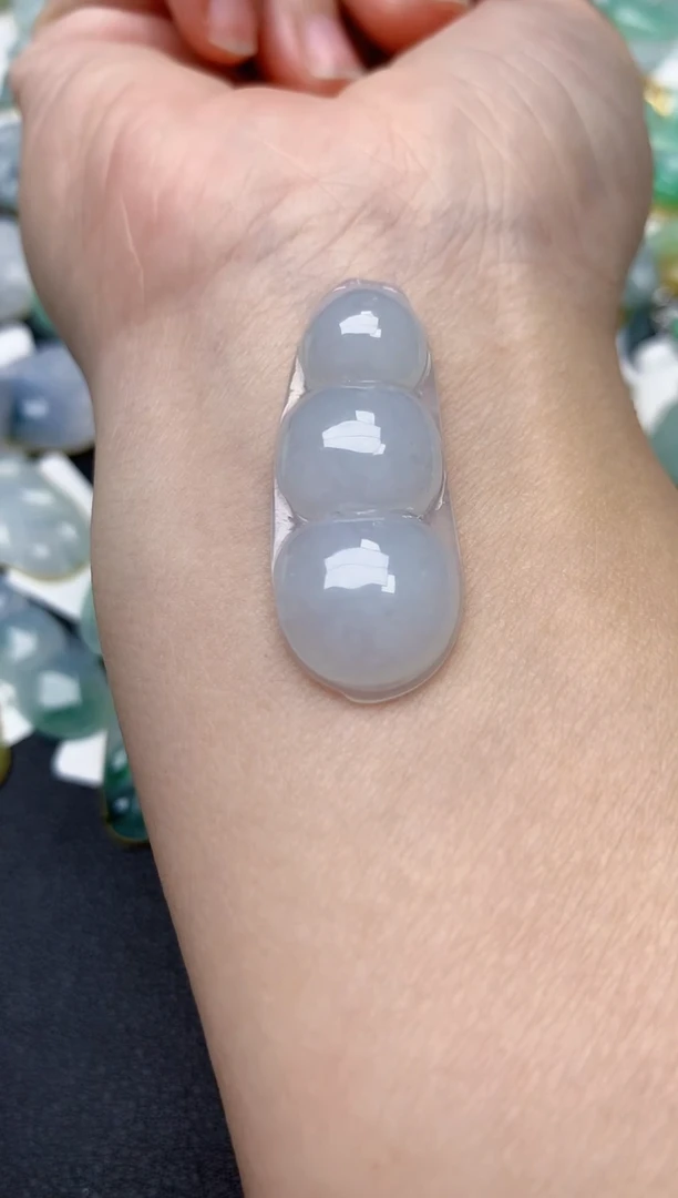 颈饰未镶嵌翡翠天然缅甸A货翡翠