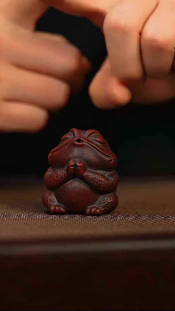 紫砂茶宠原矿紫砂手工茶宠