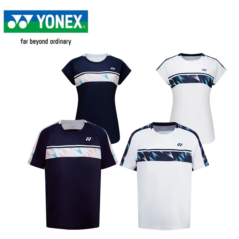 YONEX/尤尼克斯2025春季新款比赛服训练服男女同款吸汗透气排汗