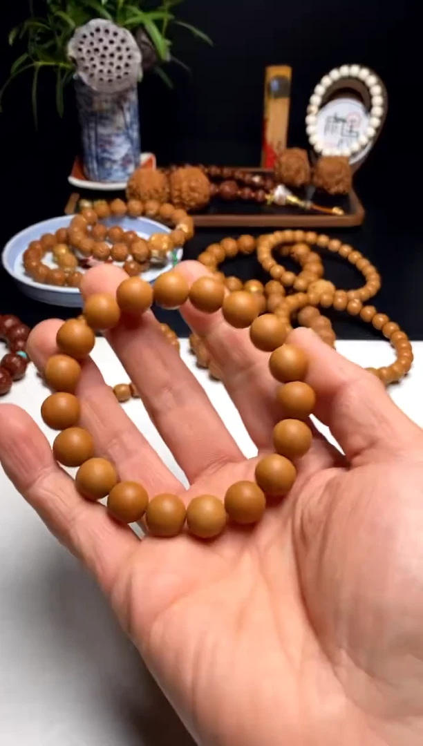 【闪购商品】猴头核桃手串雨墨臻至光珠