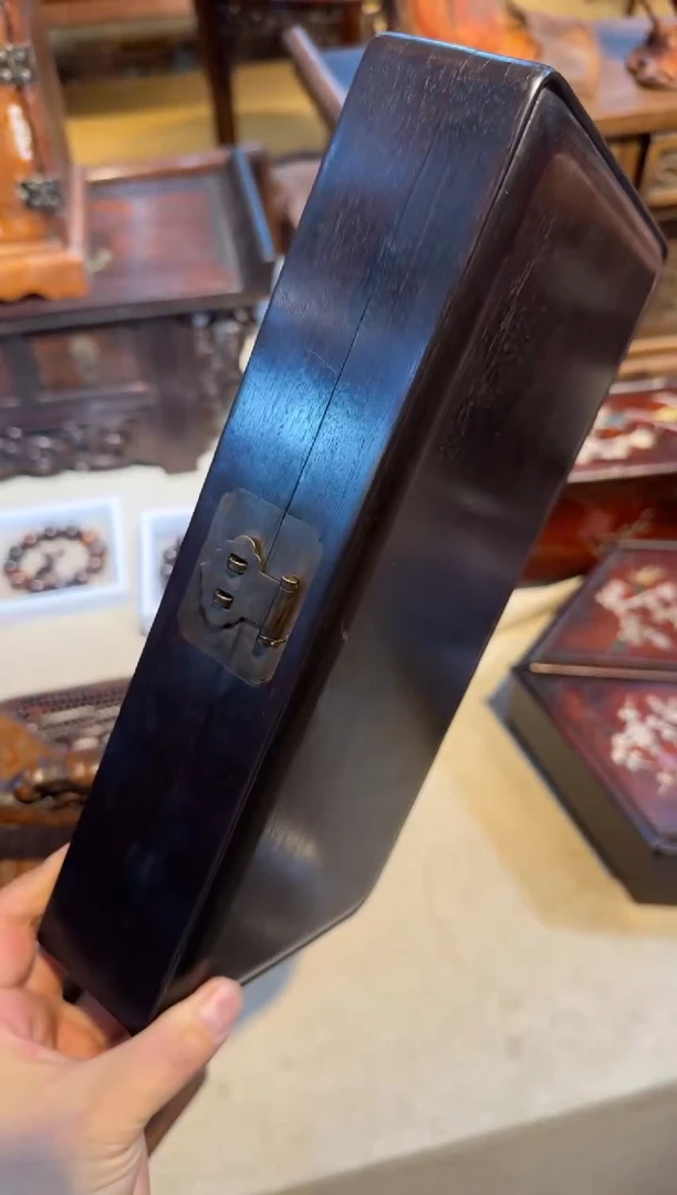 花梨木类小叶紫檀   拜帖盒  工艺品