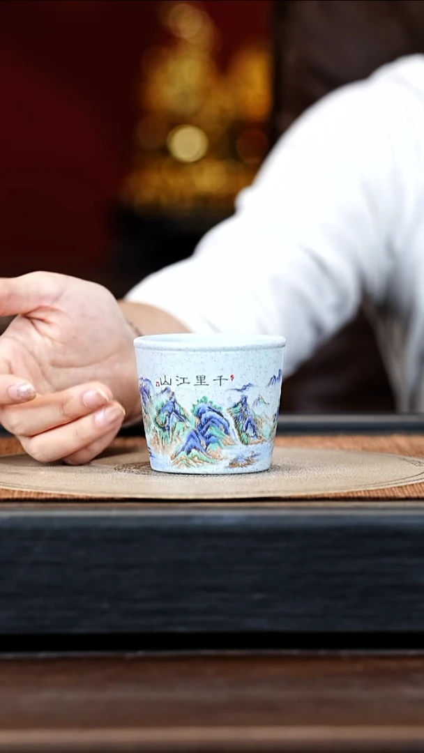 宜兴紫砂团团紫砂精选主人杯