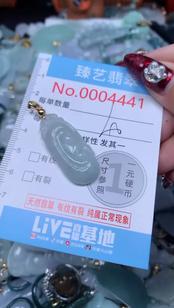 颈饰未镶嵌翡翠4441