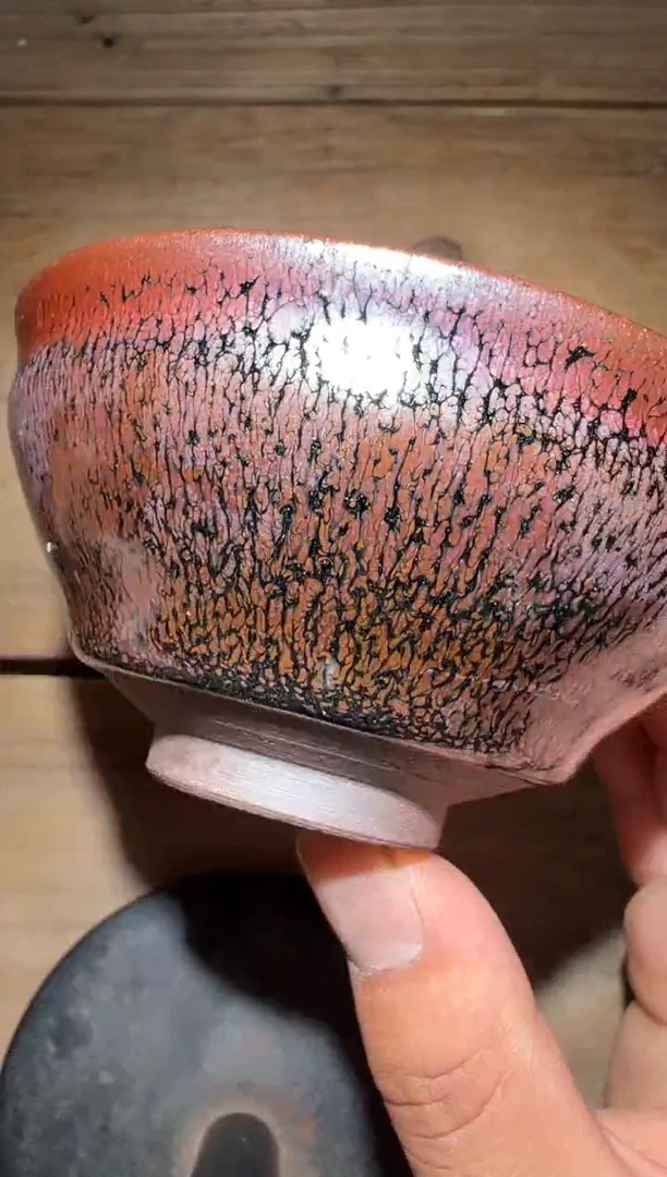 茶盏老表精选柴烧358