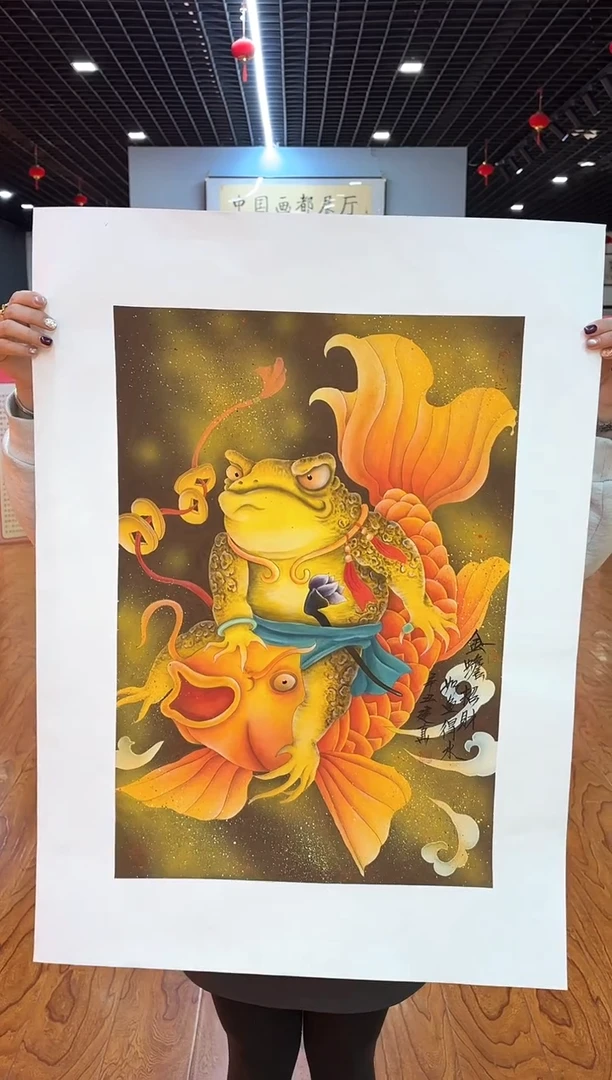 【闪购商品】国画周建真老师绘画作品7-92
