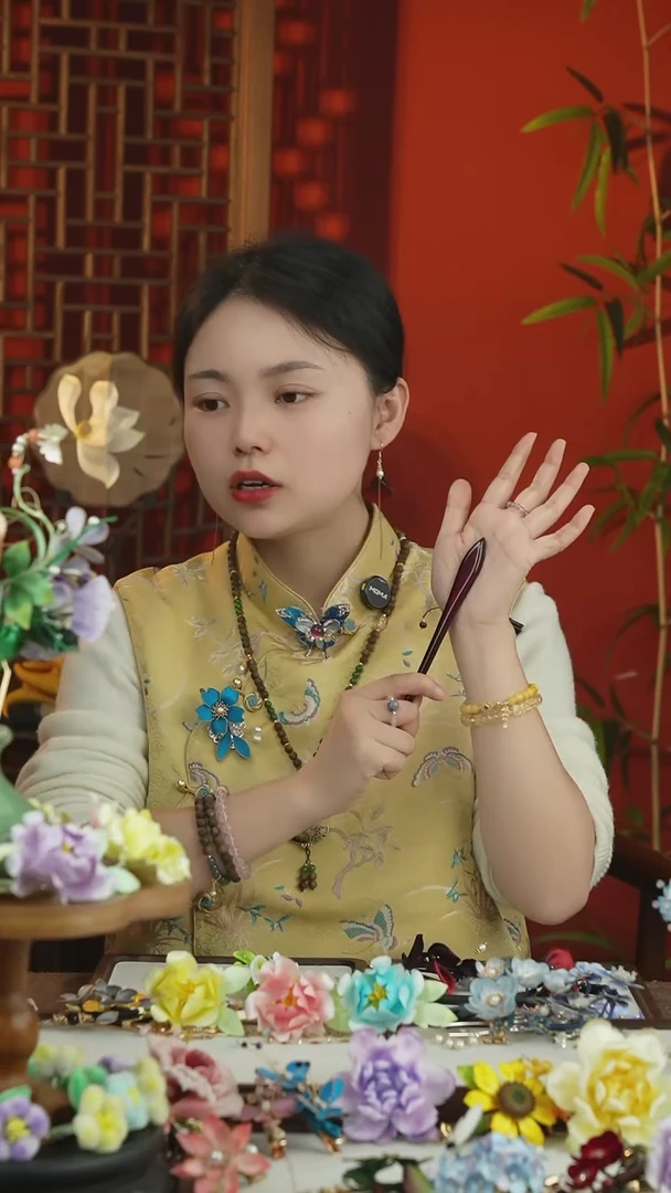 刺绣闪购纯手工非遗国风饰品