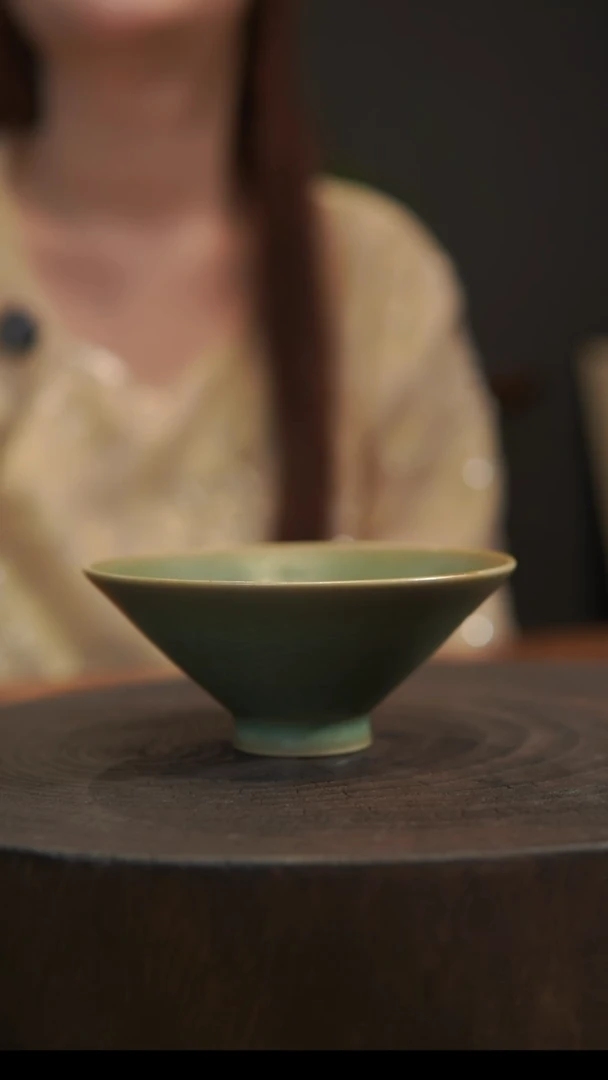 杯子斗笠杯 汝州原产地  原矿老釉
