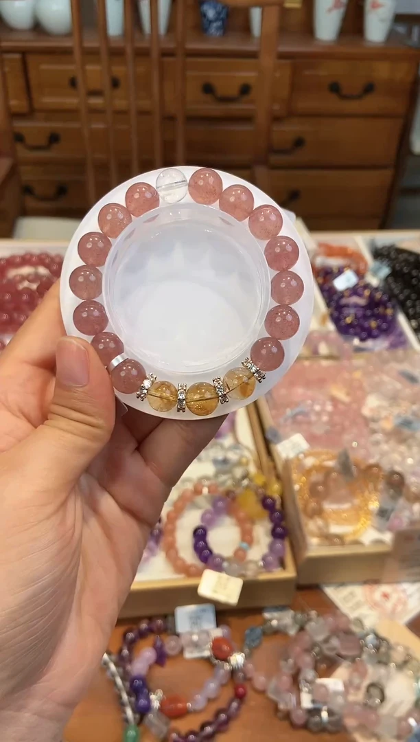 【闪购商品】石英质玉手串未镶嵌手串