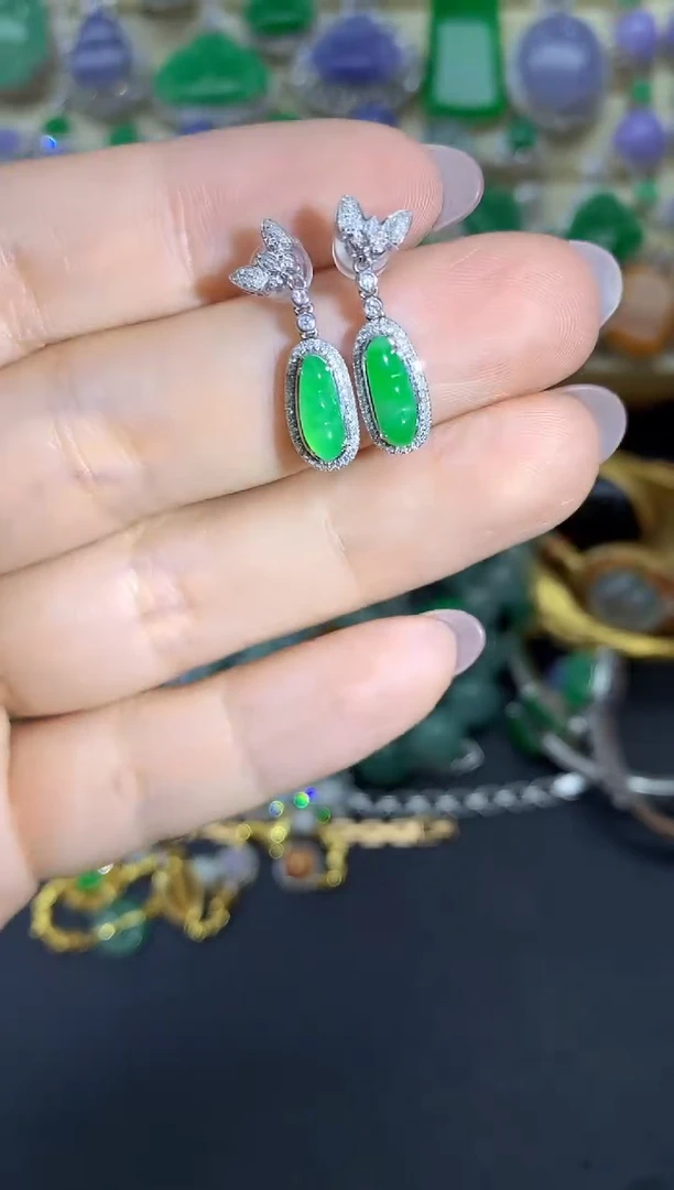 【闪购商品】翡翠颈饰18K金镶嵌371中国好珍宝