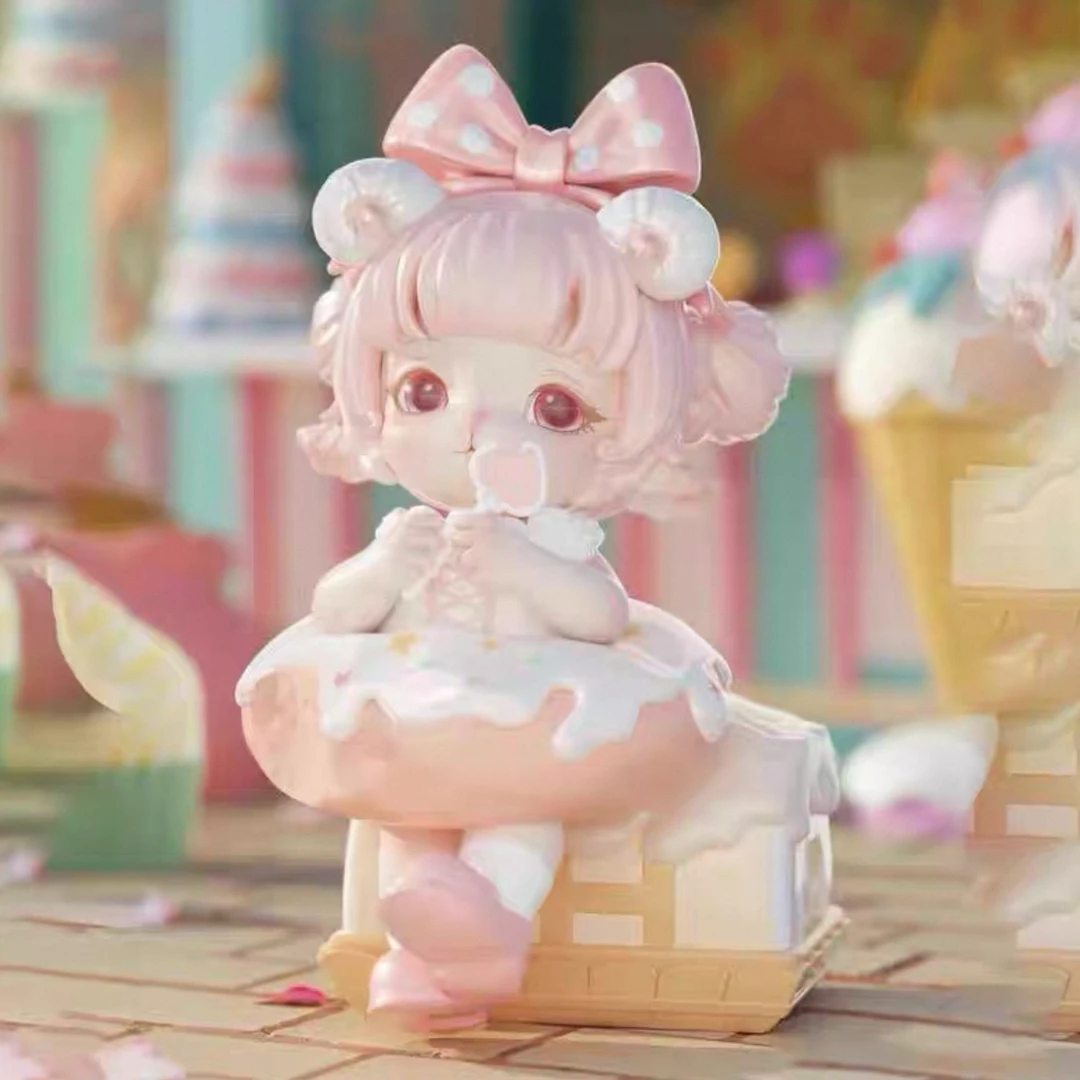 (拆盒）Mimia寻找羊角村系列盲盒潮玩手办
