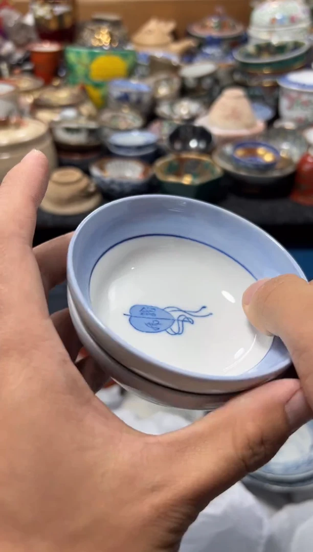 瓷片邹*、夏目海外回流瓷器中古品。162