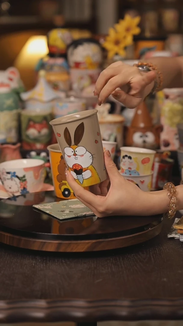 景德镇釉下彩绘设计师款式陶瓷