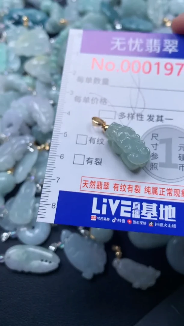 颈饰未镶嵌翡翠1971