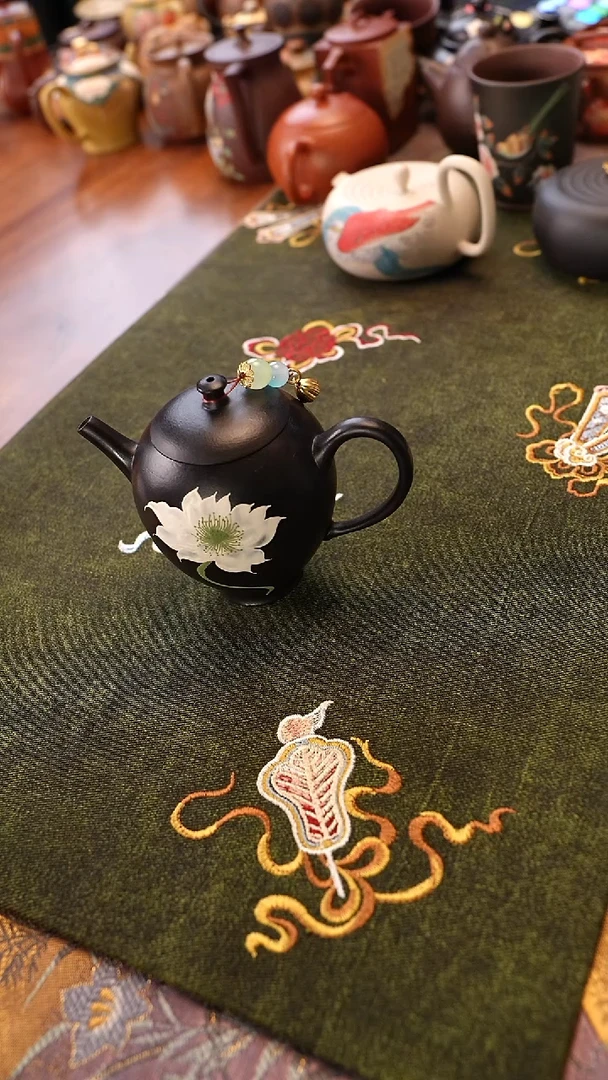 茶壶紫砂朱泥还原烧