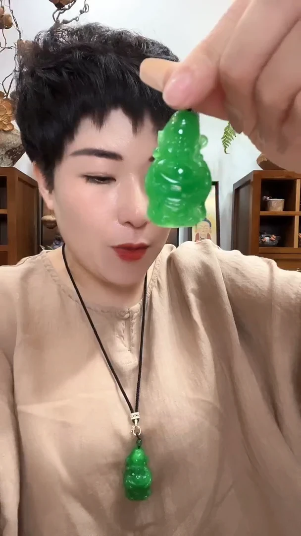 吊坠(赠链)合金翡翠575