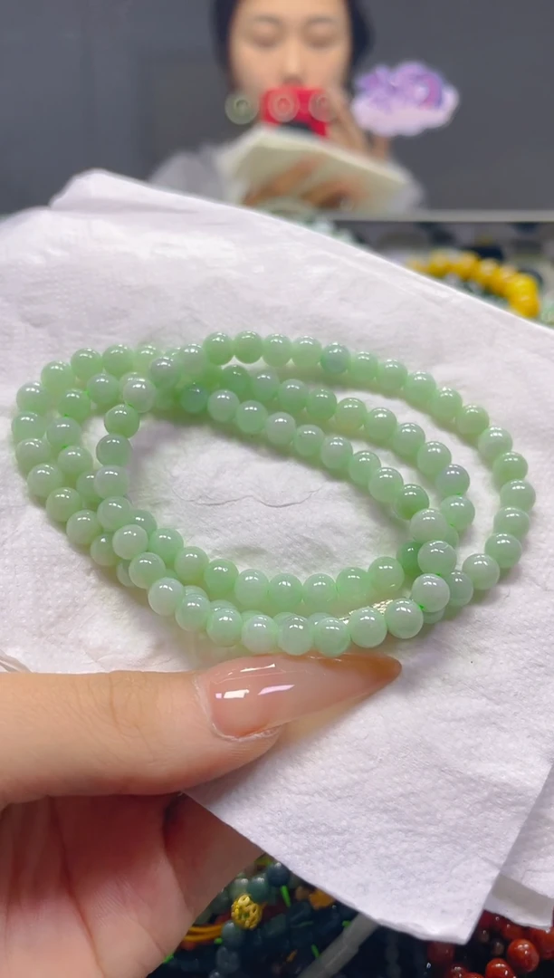 颈饰未镶嵌翡翠5MM