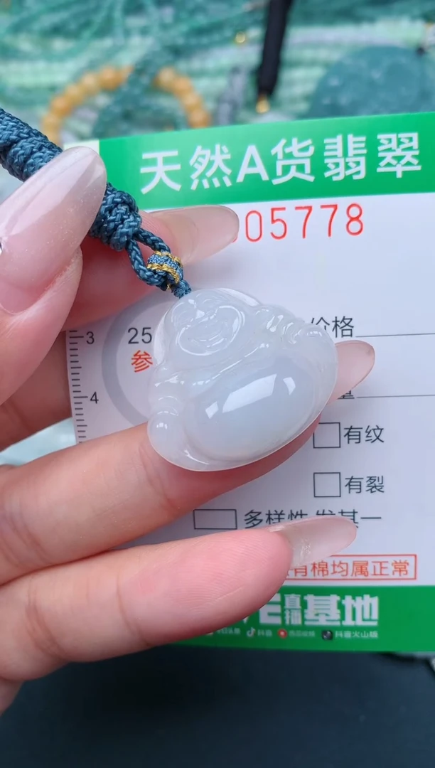 翡翠未镶嵌颈饰.0005778
