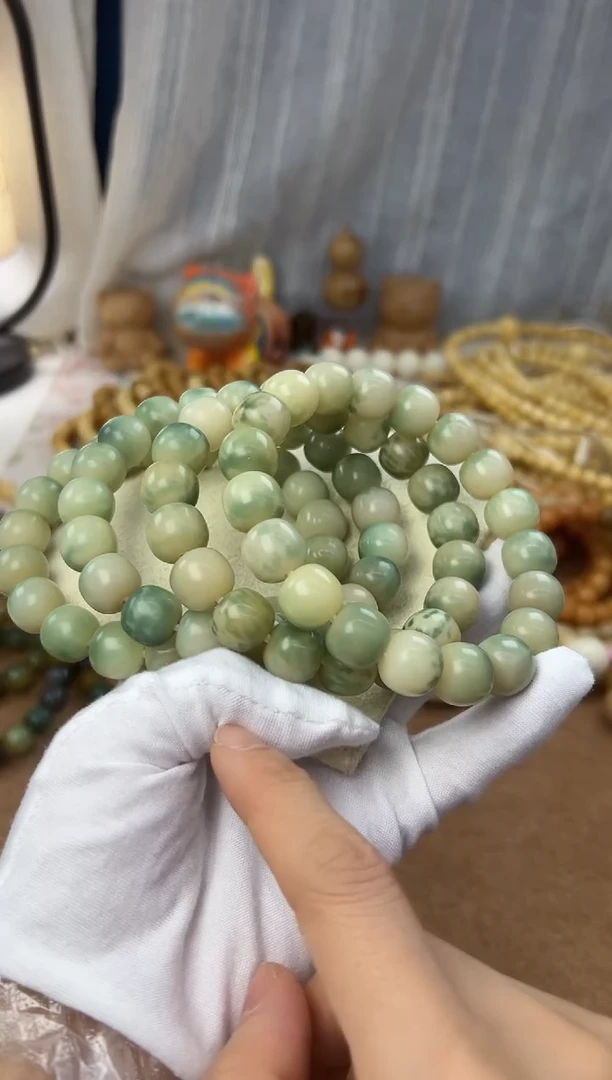 手串菩提根/象牙果14干磨一条2604