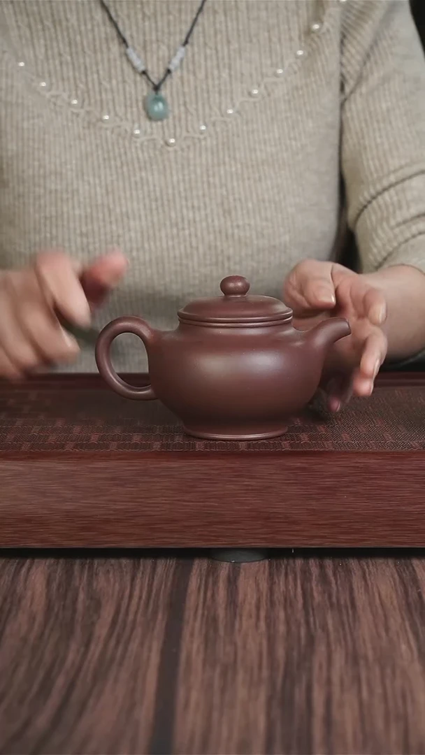 【闪购商品】紫砂茶壶老紫泥 掇只