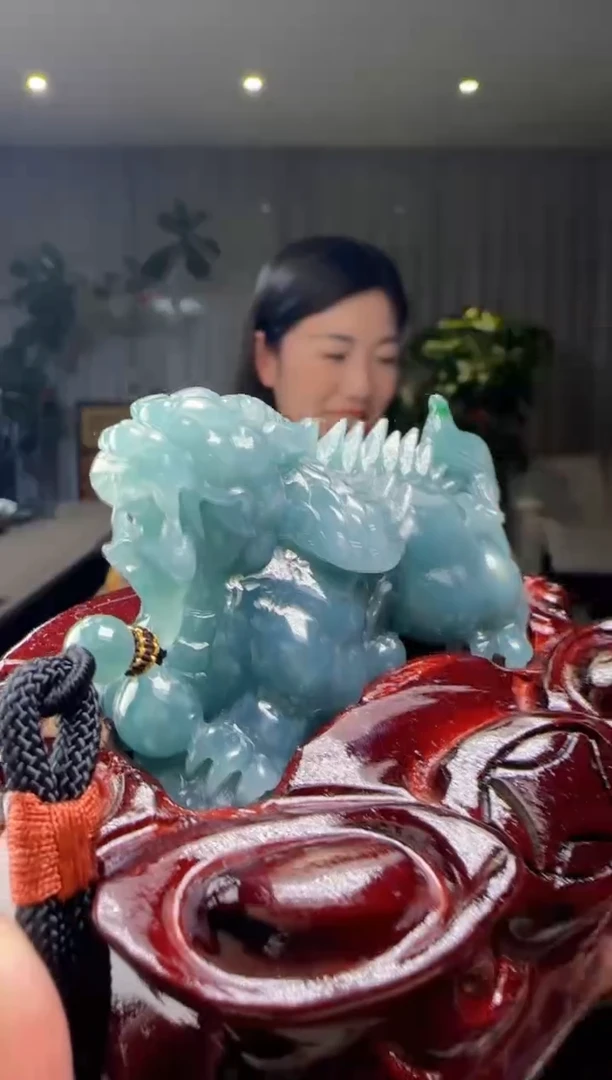 翡翠把件未镶嵌底座XM@@960Q3J19428