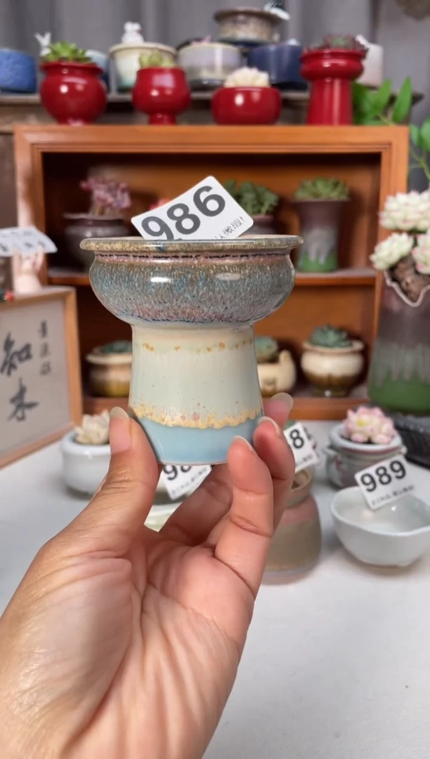 瓷片986福利知木小芳花盆