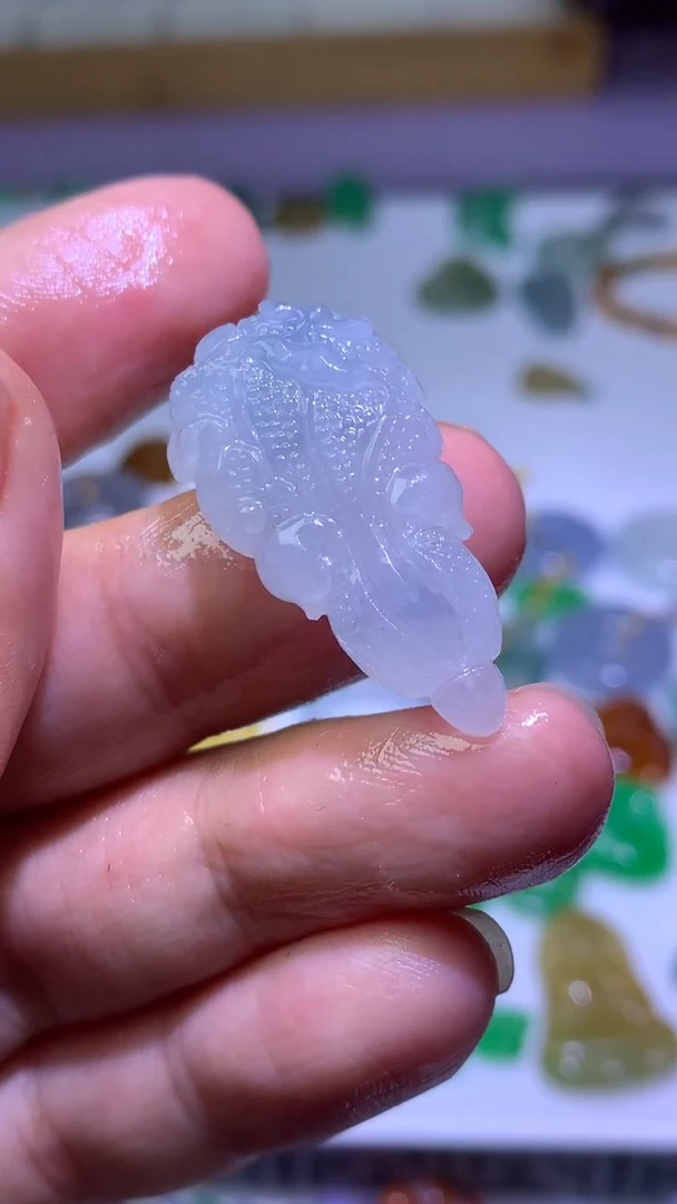 未镶嵌定制翡翠毛货