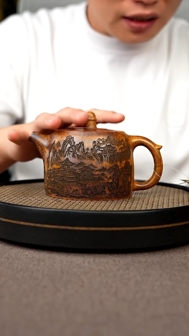 茶壶紫砂宜兴原矿手工紫砂壶