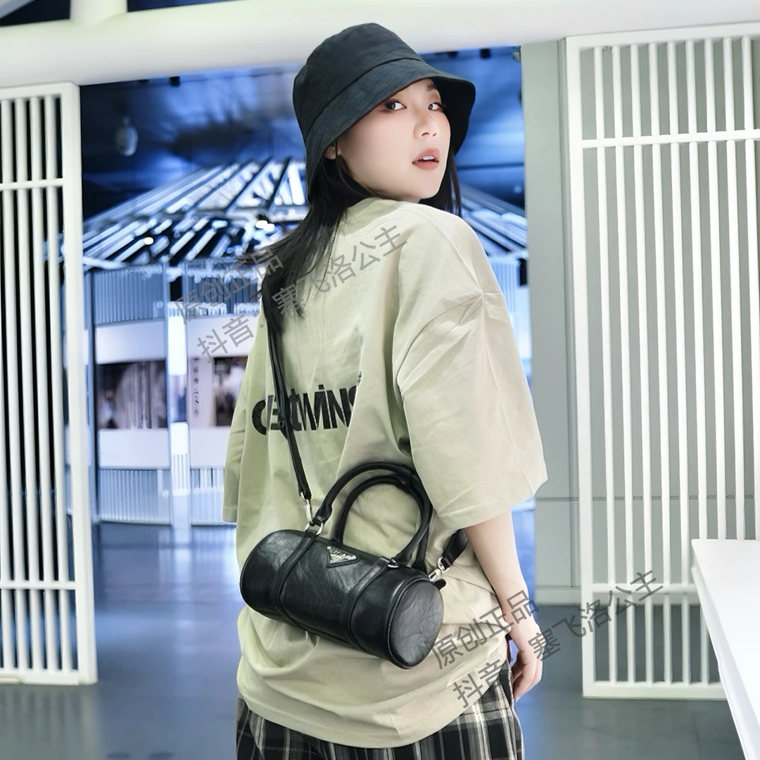 【CEFIRO · CiCi】春夏气质高级感褶皱油蜡手提斜跨女包 WGG-1WB817