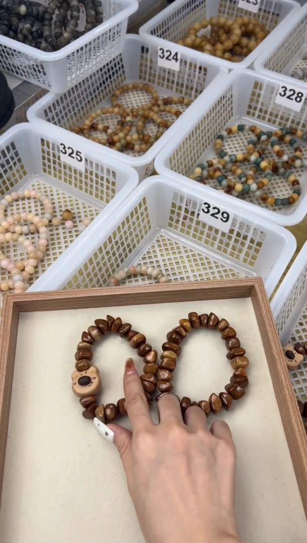 手串菩提根/象牙果卡15库克随型小方块手串333