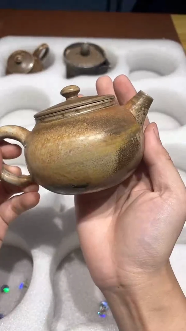 杯奢瓷/瑞寅柴烧茶器（壶）358