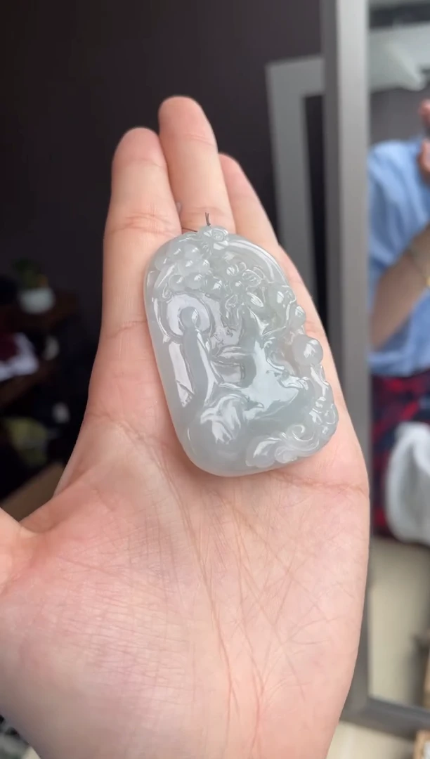 吊坠(不含链)未镶嵌翡翠天然缅甸A货翡翠