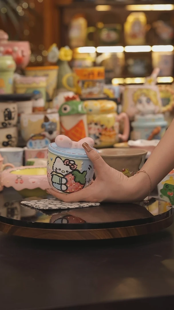 景德镇釉下彩绘设计师款式陶瓷