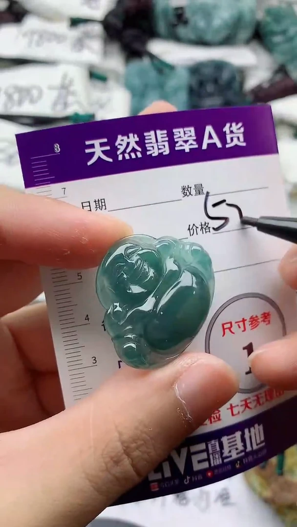 翡翠未镶嵌颈饰888