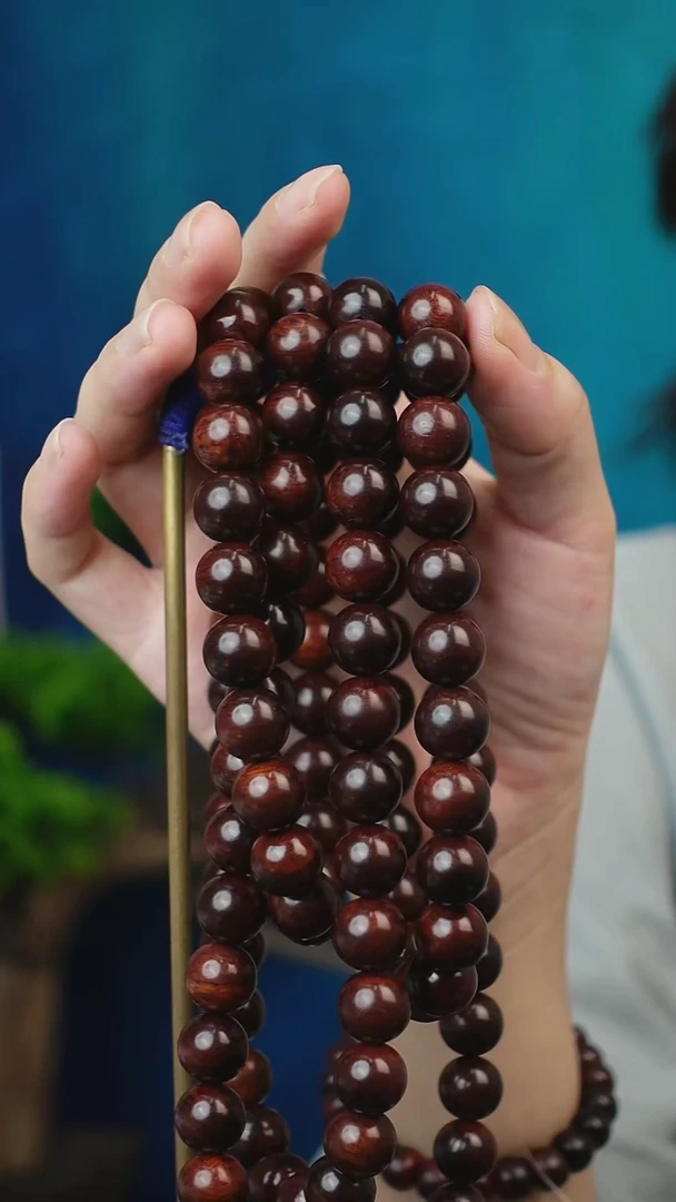 木本降真香红降花梨公1.0长串