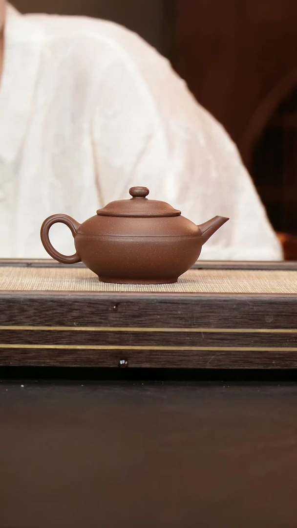 茶壶紫砂台西矿底槽清  腰线水平