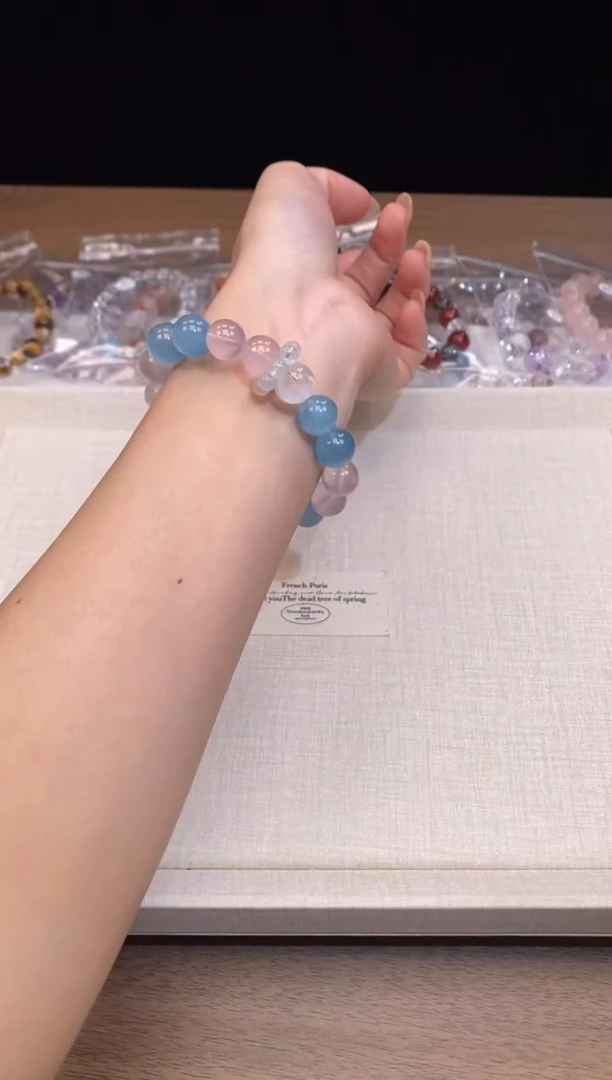 未镶嵌手链水晶万嘉水晶 发一件 序号：264