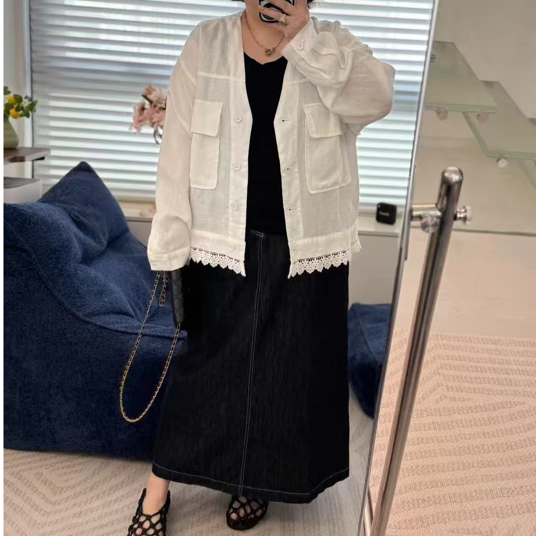 Meet遇见-夏季定制版天丝亚麻防晒外套