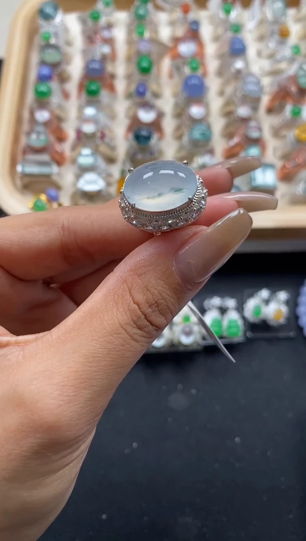 未镶嵌戒指翡翠缅甸天然a货翡翠