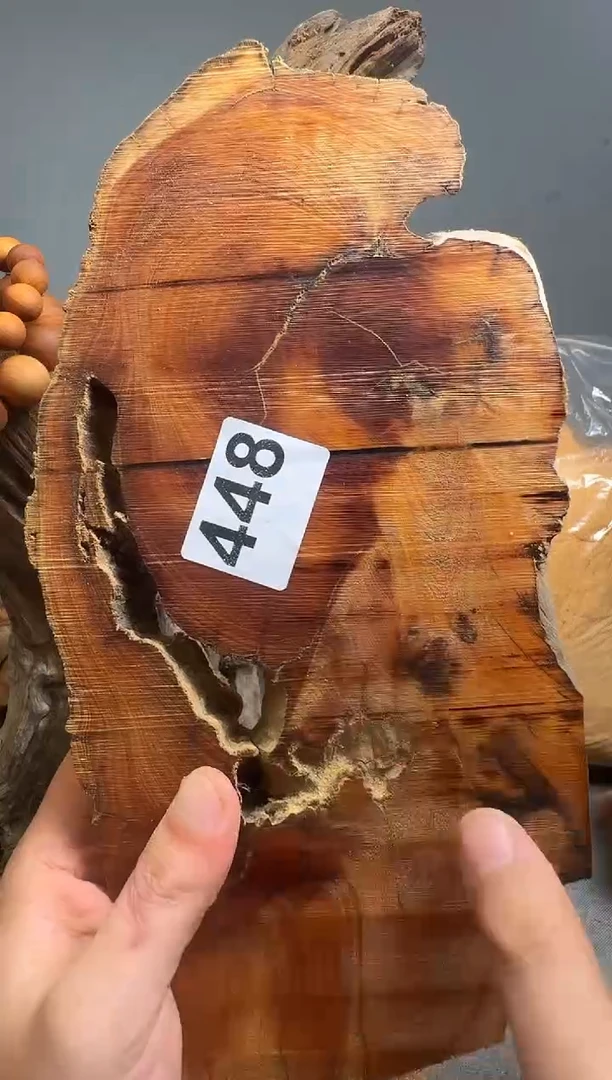 柏木（崖柏）太行陈化崖柏现切先拍！卡2.0 随机一片！（1单1片）448