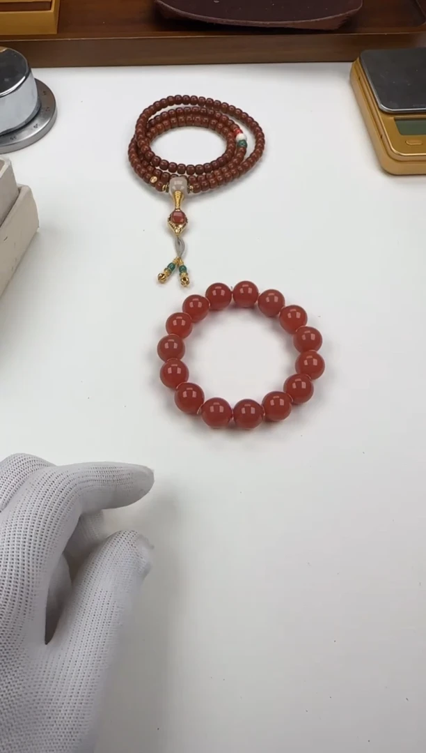 未镶嵌手串南红玛瑙南红手串