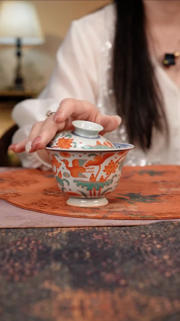 杯景德镇陶瓷杯碗柴烧多人