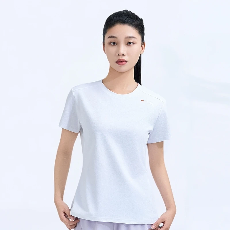 春夏户外女款速干短袖干爽休闲时尚舒适百搭圆领半袖亲肤简约