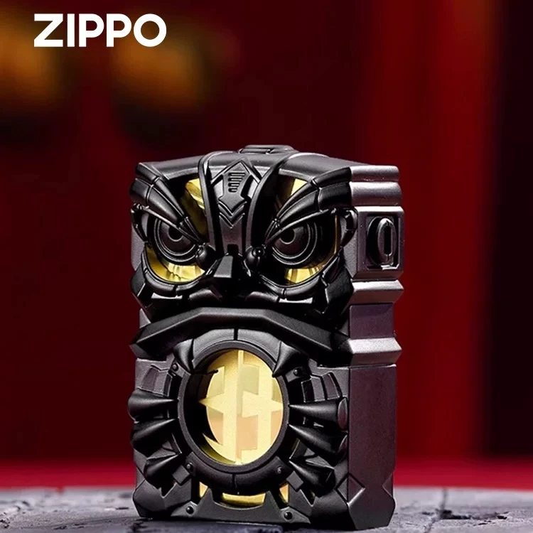 ZIPPO打火机官方旗舰之宝正品 旺运醒狮套装煤油防风火机送男DYJ1