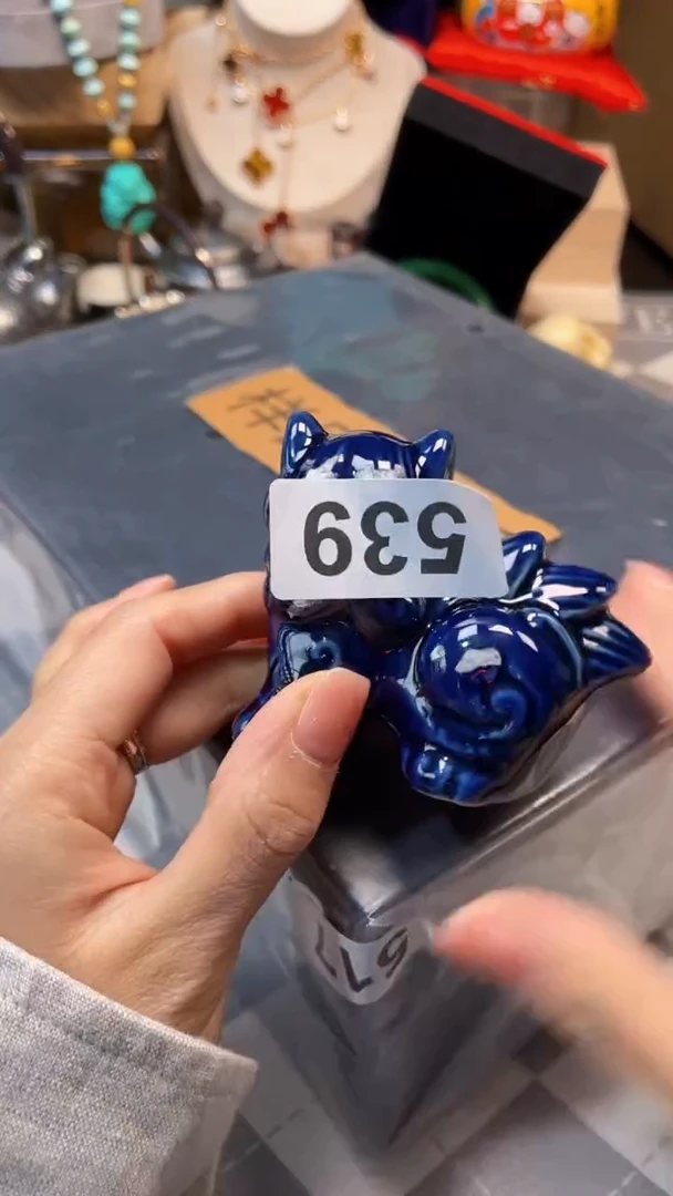 瓷片陶茶666文玩周边多人白饭盒