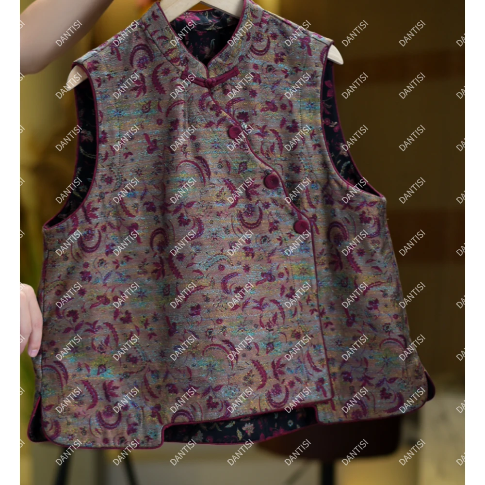 春醉《非遗美学》1725新中式国风时尚马甲