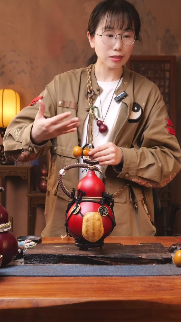 【闪购商品】336号精品大漆葫芦防腐防渗装水茶酒