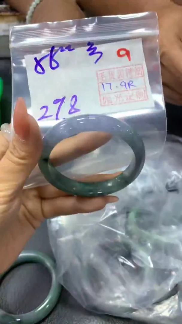 未镶嵌定制翡翠9毛货需精细抛光定制+多样性发1+298